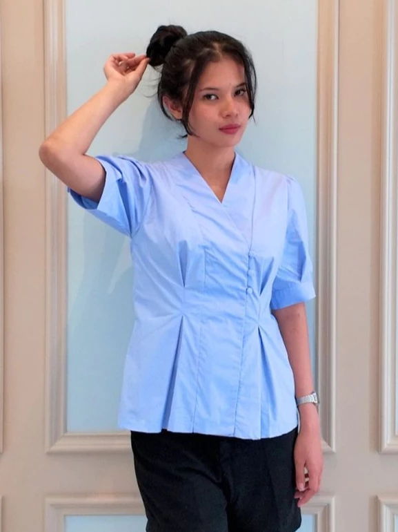 Maison Juwita - ELYSEE TOP - BIRU MUDA