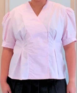 ELYSEE TOP - PINK - Gambar 4