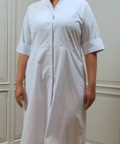 RIVIERA DRESS - PUTIH - Gambar 4