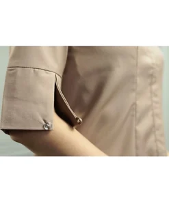 VICTORIA SHIRT - COKELAT MUDA - Gambar 3