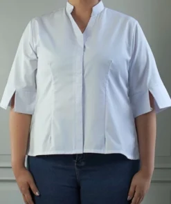 VICTORIA SHIRT - PUTIH - Gambar 4