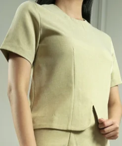 Alternative view of LILY SET – BUTTER YELLOW