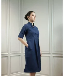 Maison Juwita - RIVIERA DRESS - BIRU